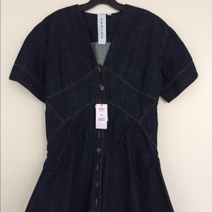 Carven Denim mini NWT
